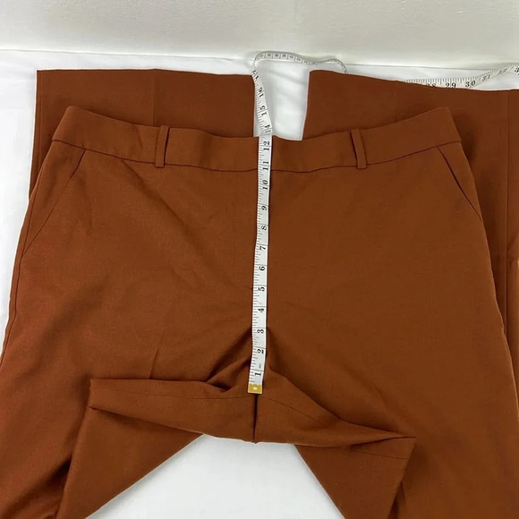 Talbots New Women’s 18 Fabric Woven In Italy Wool Blend Straight Leg Pant - Picture 9 of 11